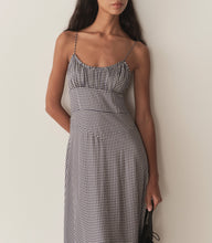 Load image into Gallery viewer, ROSARIA DRESS -- SANTA MARINA GINGHAM