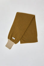 Load image into Gallery viewer, Rototo Sweater Sleeves Scarf in Khaki and Beige