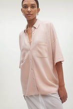 Load image into Gallery viewer, RUE BUTTON-UP CASHMERE TOP