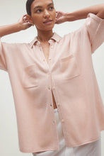 Load image into Gallery viewer, RUE BUTTON-UP CASHMERE TOP