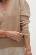 Load image into Gallery viewer, SYDNEY V-NECK CASHMERE SWEATER