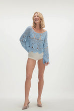 Load image into Gallery viewer, BRIA CROCHET CREWNECK