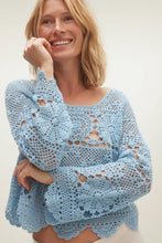 Load image into Gallery viewer, BRIA CROCHET CREWNECK