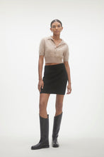 Load image into Gallery viewer, SIRENA CASHMERE RIBBED SKIRT