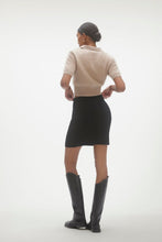 Load image into Gallery viewer, SIRENA CASHMERE RIBBED SKIRT