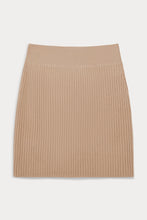 Load image into Gallery viewer, SIRENA CASHMERE RIBBED SKIRT