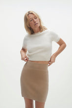 Load image into Gallery viewer, SIRENA CASHMERE RIBBED SKIRT