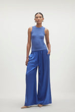 Load image into Gallery viewer, EVAN SILK WIDE LEG PANT