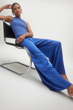 Load image into Gallery viewer, EVAN SILK WIDE LEG PANT