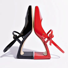 Load image into Gallery viewer, Georgina Pump In Black Patent Leather