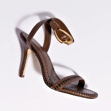 Load image into Gallery viewer, Verona Sandal In Burnt Umber Leather