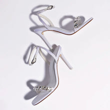 Load image into Gallery viewer, Calypso Sandal In White Fabric