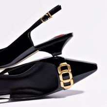 Load image into Gallery viewer, Franca Pump In Black Patent Leather