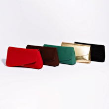 Load image into Gallery viewer, Venice Flat Mule and Pouch Kit In Emerald Suede