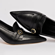 Load image into Gallery viewer, Susan Pump In Black Leather