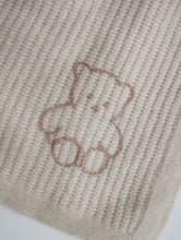 Load image into Gallery viewer, Cashmere Bear Embroidery Baby Blanket