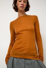 Load image into Gallery viewer, Sayaka Davis Sheer Long Sleeve in Camel