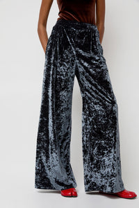 Simone Wild Pocket Pants in Metal