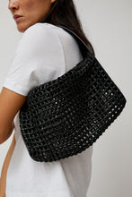 Load image into Gallery viewer, St. Agni Macrame Mesh Bag in Black