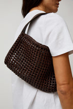 Load image into Gallery viewer, St. Agni Macrame Mesh Bag in Chocolate