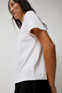 St. Agni Organic Cotton Classic Tee in White