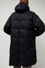 Load image into Gallery viewer, TAION Mountain Packable Volume Down Hood Coat in Black