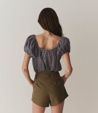 Load image into Gallery viewer, TONYA TOP -- DAHLIA IKAT