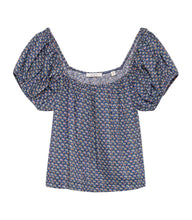 Load image into Gallery viewer, TONYA TOP -- DAHLIA IKAT