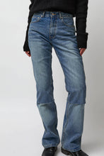 Load image into Gallery viewer, TONYWACK Layered Denim Jeans in Washed Blue