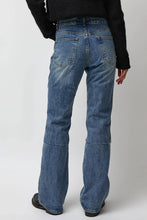 Load image into Gallery viewer, TONYWACK Layered Denim Jeans in Washed Blue