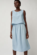 Load image into Gallery viewer, Vladimir Karaleev Basic Tank in Light Blue Tencel