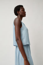 Load image into Gallery viewer, Vladimir Karaleev Basic Tank in Light Blue Tencel