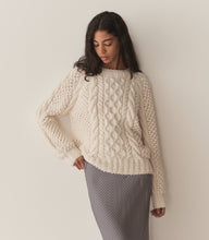 Load image into Gallery viewer, WITHROWE SWEATER -- IVORY