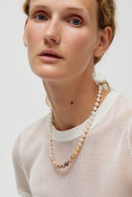 Load image into Gallery viewer, YVMIN Multi-Colored Pearl Necklace in Multi