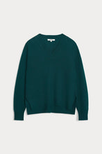 Load image into Gallery viewer, CELESTE V-NECK CASHMERE SWEATER