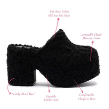 Load image into Gallery viewer, Miso Clog In Black Shearling