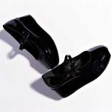 Load image into Gallery viewer, Blair Flatform In Black Patent Leather