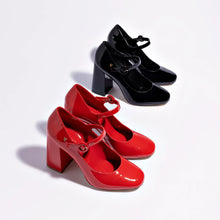 Load image into Gallery viewer, Blair Hi Pump In Scarlet Patent Leather