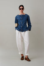 Load image into Gallery viewer, RUMY SHIRT JACKET | VINTAGE BLUE DENIM