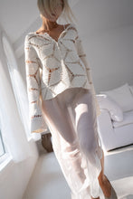 Load image into Gallery viewer, ESTELLE CROCHET CARDIGAN