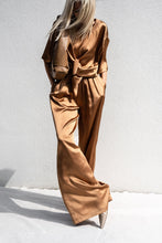 Load image into Gallery viewer, EVAN SILK WIDE LEG PANT