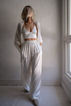 Load image into Gallery viewer, EVAN SILK WIDE LEG PANT