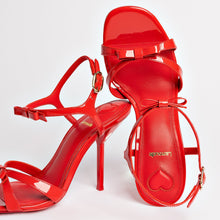 Load image into Gallery viewer, Brooks Sandal In Scarlet Patent Leather