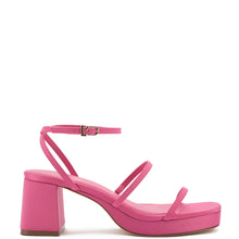 Load image into Gallery viewer, Gio Sandal In Pink Satin