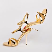 Load image into Gallery viewer, Brooks Sandal In Gold Specchio