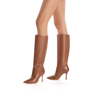 Kate Boot In Caramel Leather