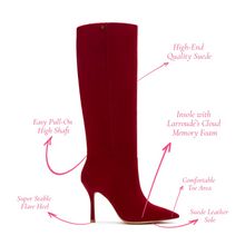 Load image into Gallery viewer, Kate Boot In Lipstick Red Suede