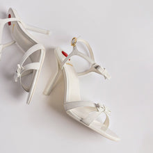 Load image into Gallery viewer, Brooks Sandal In White Patent Leather