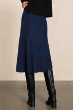 Load image into Gallery viewer, MIRA RIBBED MIDI SKIRT