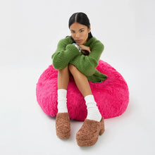 Load image into Gallery viewer, Miso Clog In Brown Shearling